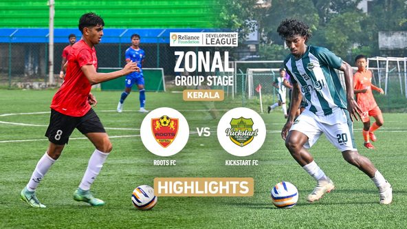 Roots FC 0-3 Kickstart FC | Highlights | RFDL Zonal Group Stage Kerala