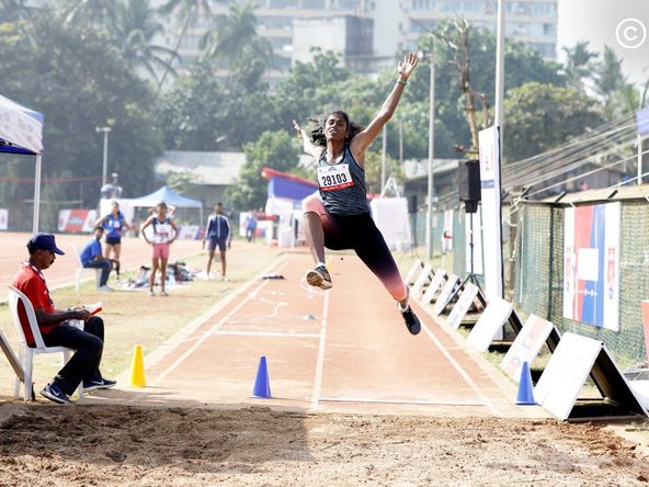 RFYS Athletics National Championship 2019-20 | College Girls Long Jump Highlights