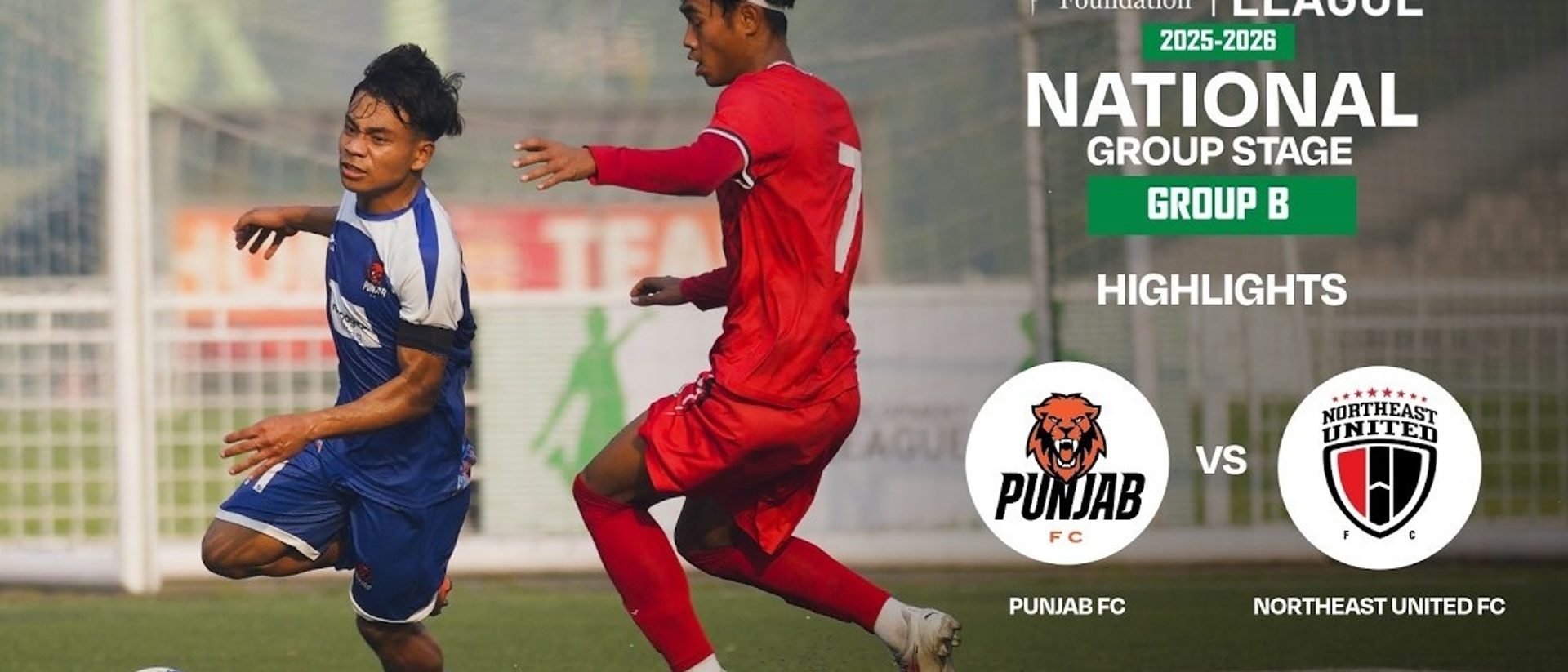 Punjab FC 4-1 NorthEast United FC | Highlights | RFDL National Group Stage (Group B)