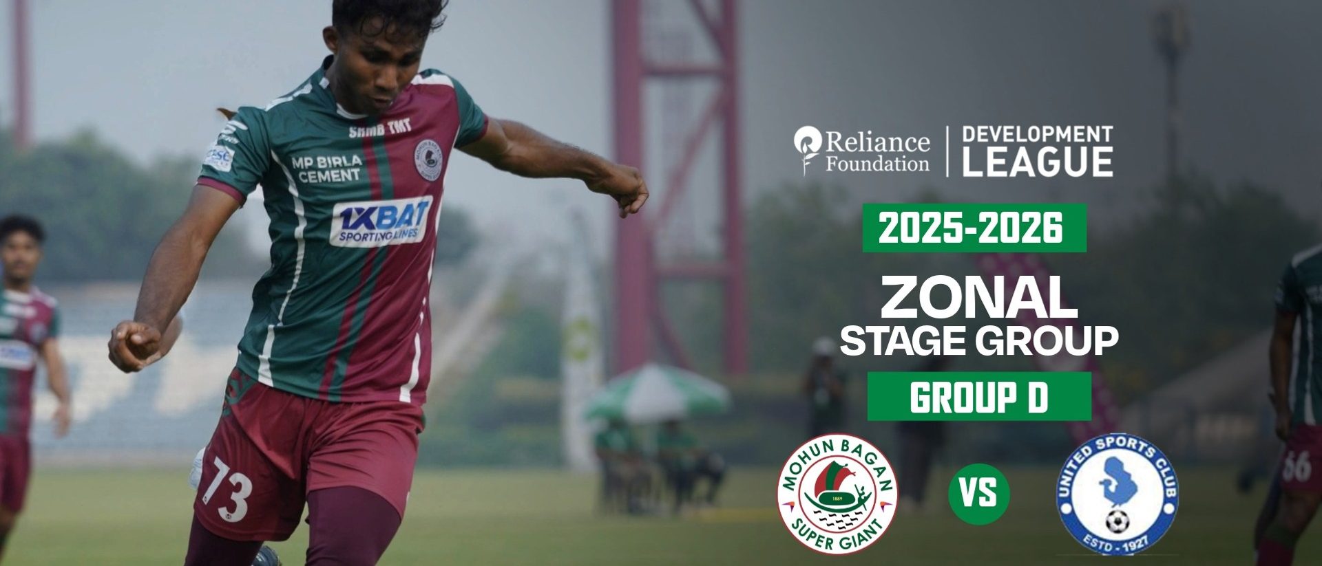 Zonal Group Stage : Mohun Bagan SG vs United SC | Live Stream | RFDL