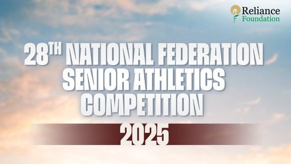 Reliance Foundation athletes brace for Asian Championships with record contingent at 28TH NATIONAL FEDERATION SENIOR ATHLETICS COMPETITION 2025