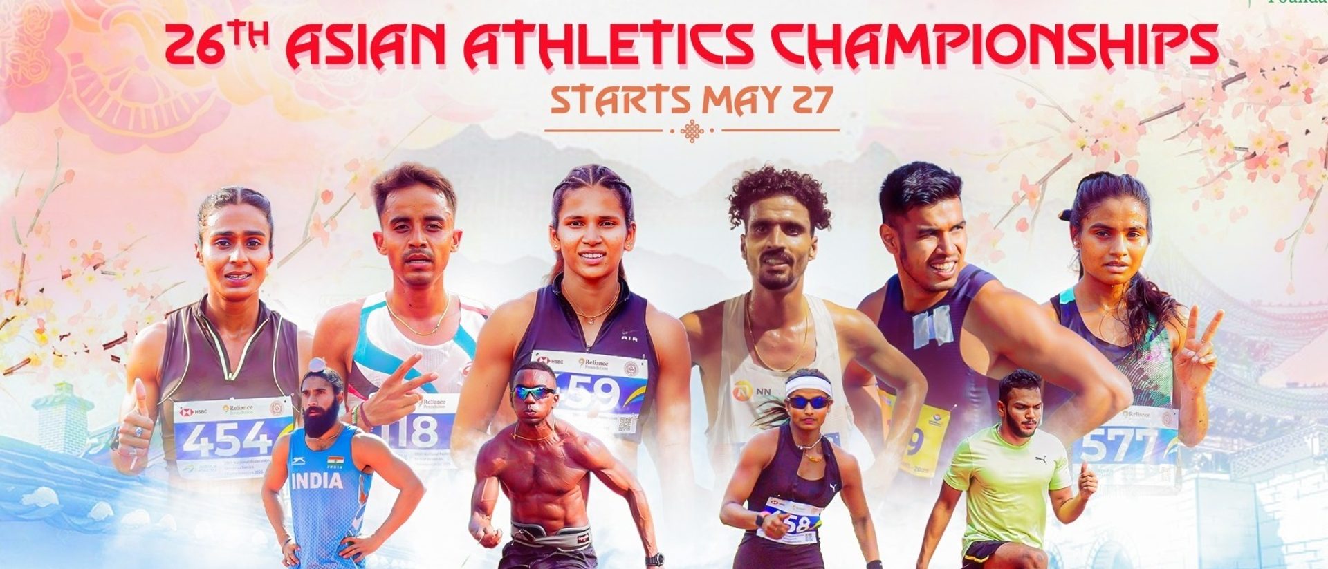 Ten Reliance Foundation Athletes to Represent India at Asian Athletics Championships 2025 in Korea