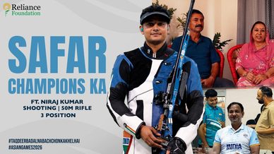 Niraj Kumar: Shooting, Meditation and A Hunger for Greatness | Reliance Foundation Sports