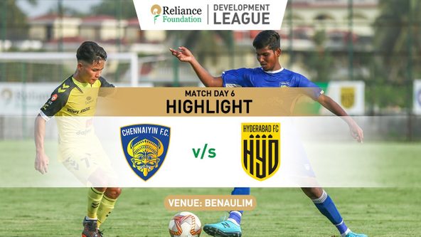 RF Development League Match Day 6, 7th May: Chennaiyin FC vs Hyderabad FC
