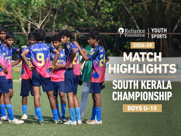 South Kerala Highlights | Lords FA vs Sparrows SC | Boys U-15 | RFYS