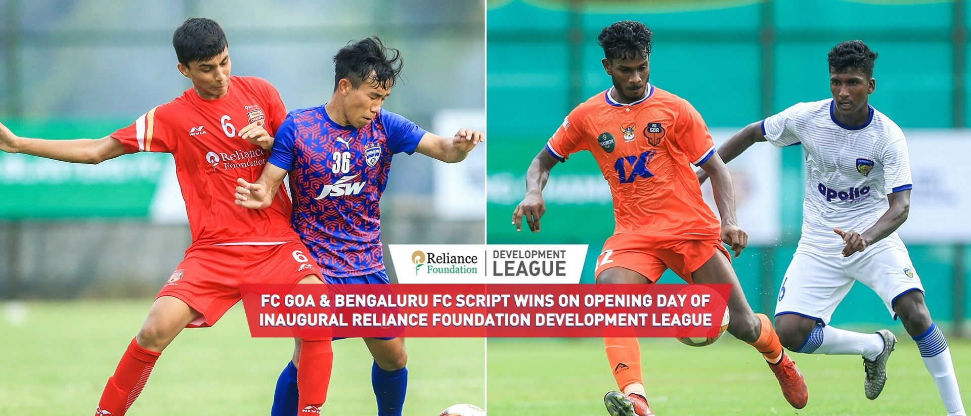 FC Goa and Bengaluru script wins opening day of inaugural RF Development League