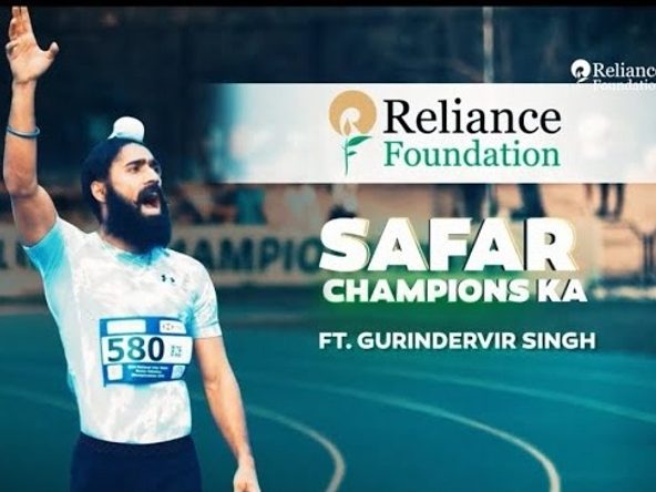 Gurindervir Singh | The Making of India's Fastest Man | Reliance Foundation Sports