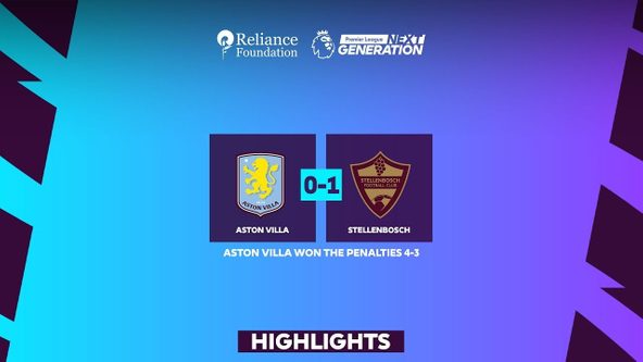 Aston Villa vs Stellenbosch | Highlights | PL Next Gen 2024