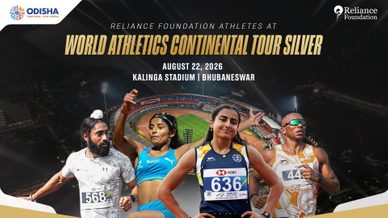 "Reliance Foundation athletes look to gear up for Asian Games at Silver Level meeting in Bhubaneswar"