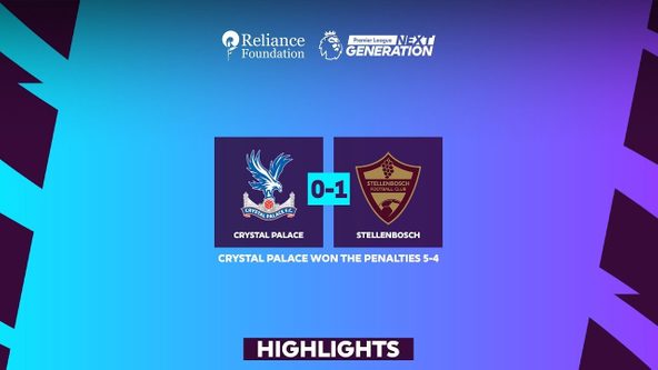 Crystal Palace vs Stellenbosch FC | Highlights | PL Next Gen Cup 2024