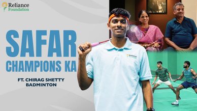 Chirag Shetty: The Rise of India’s Doubles Badminton Star | Reliance Foundation Sports