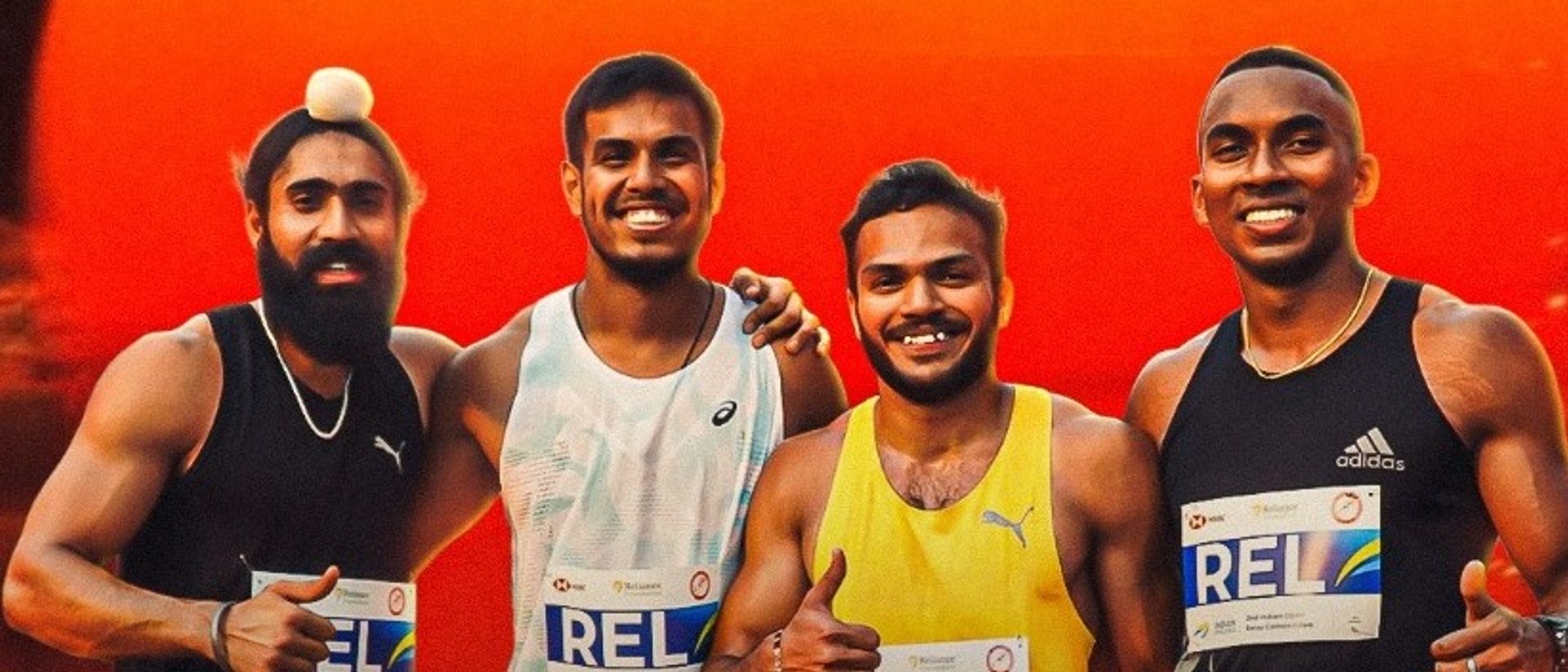Rising Fast: India’s 4x100m Quartet Shatters National Record, Eyes Asian Glory