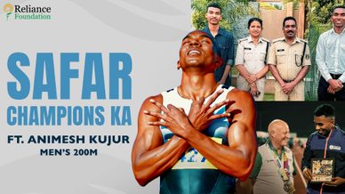 Animesh Kujur | Chasing Greatness On The Track | Reliance Foundation Sports