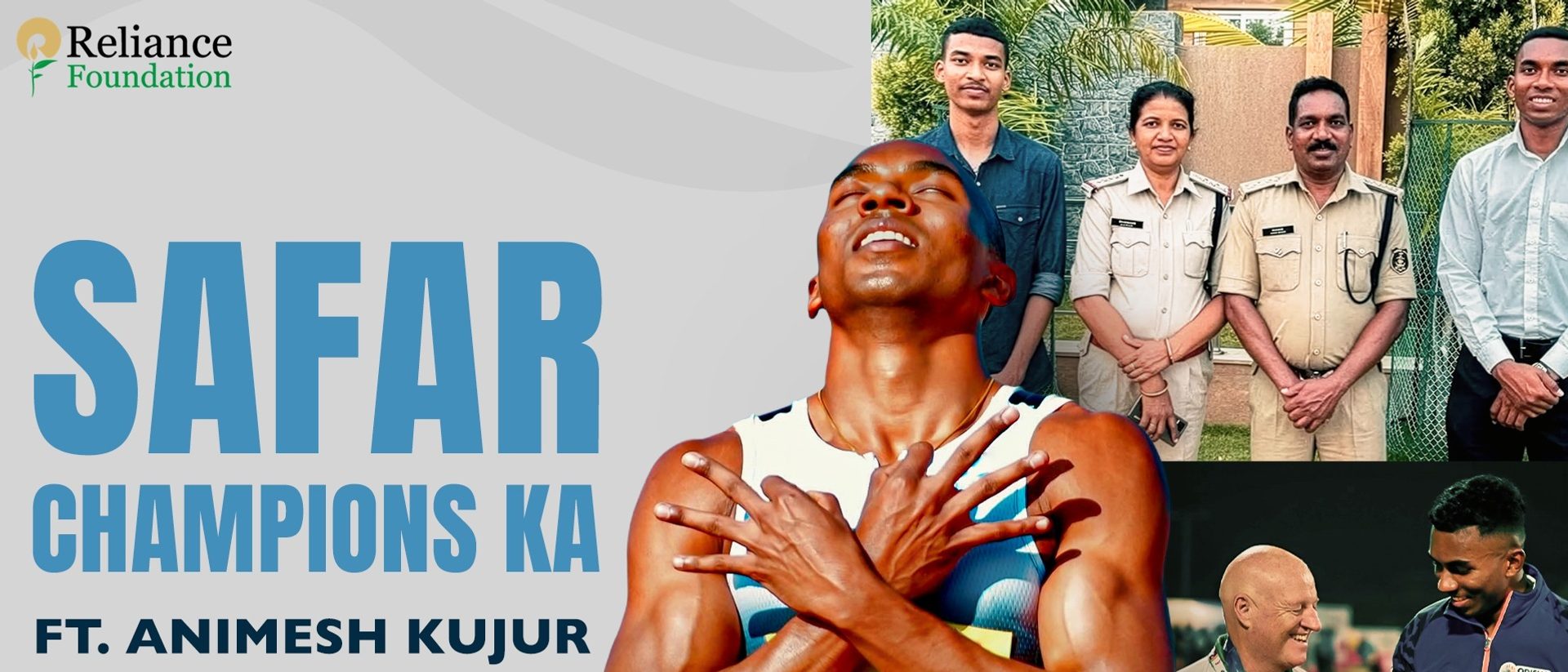 Animesh Kujur | Chasing Greatness On The Track | Reliance Foundation Sports