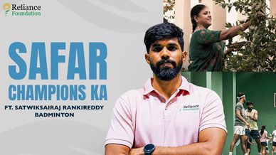 Satwiksairaj Rankireddy: From a Small Town to World No. 1 | Reliance Foundation Sports