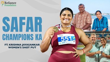 Krishna Jayasankar: Breaking Stigmas & Setting Records | Athletics - Shot Put | Reliance Foundation