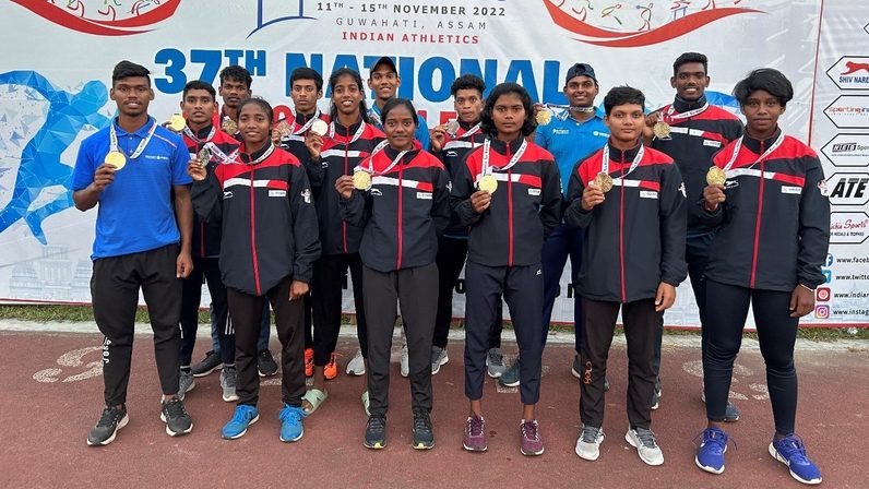 HPC athletes shine at the National Junior Athletics Championship 2022