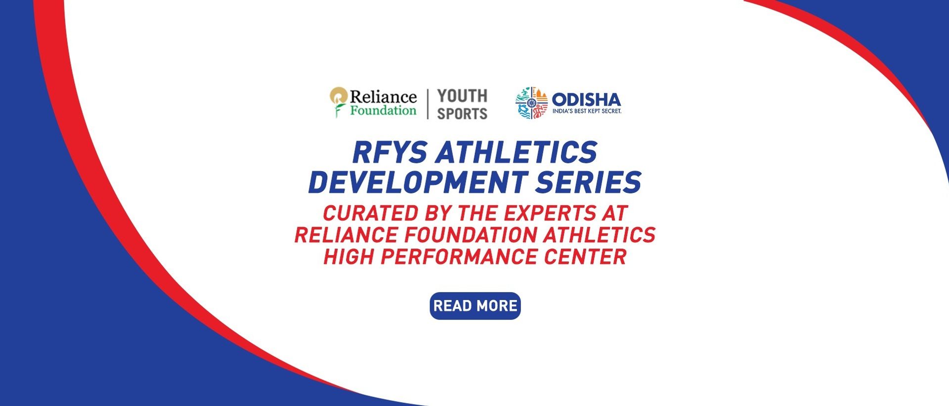 Join us in the RFYS Athletics Development Series curated by the experts at Reliance Foundation Odisha Athletics HPC