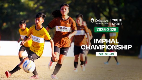 RFYS Football Imphal Championship 2025-26: Youth Welfare Club vs Football Club Imphal | Girls U-15 | Live Stream