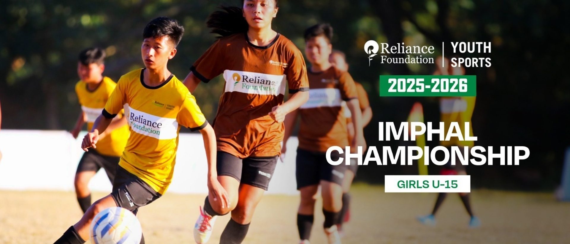 RFYS Football Imphal Championship 2025-26: Youth Welfare Club vs Football Club Imphal | Girls U-15 | Live Stream