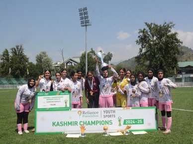 Reliance Foundation’s Kashmir U19 Girls' Football Tournament Concludes with a Thrilling Finale