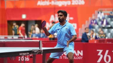Asian Games Men's Team Table Tennis | Sathiyan Gnanasekaran 3-0 Win