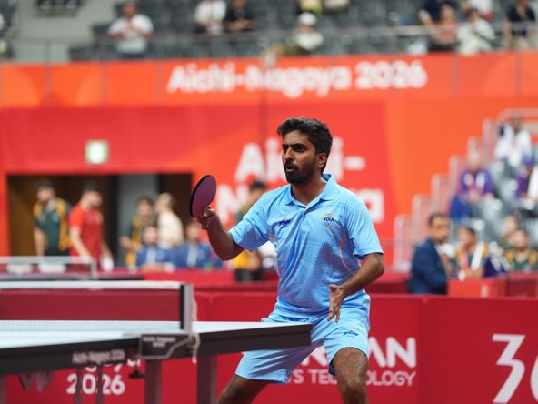 Asian Games Men's Team Table Tennis | Sathiyan Gnanasekaran 3-0 Win