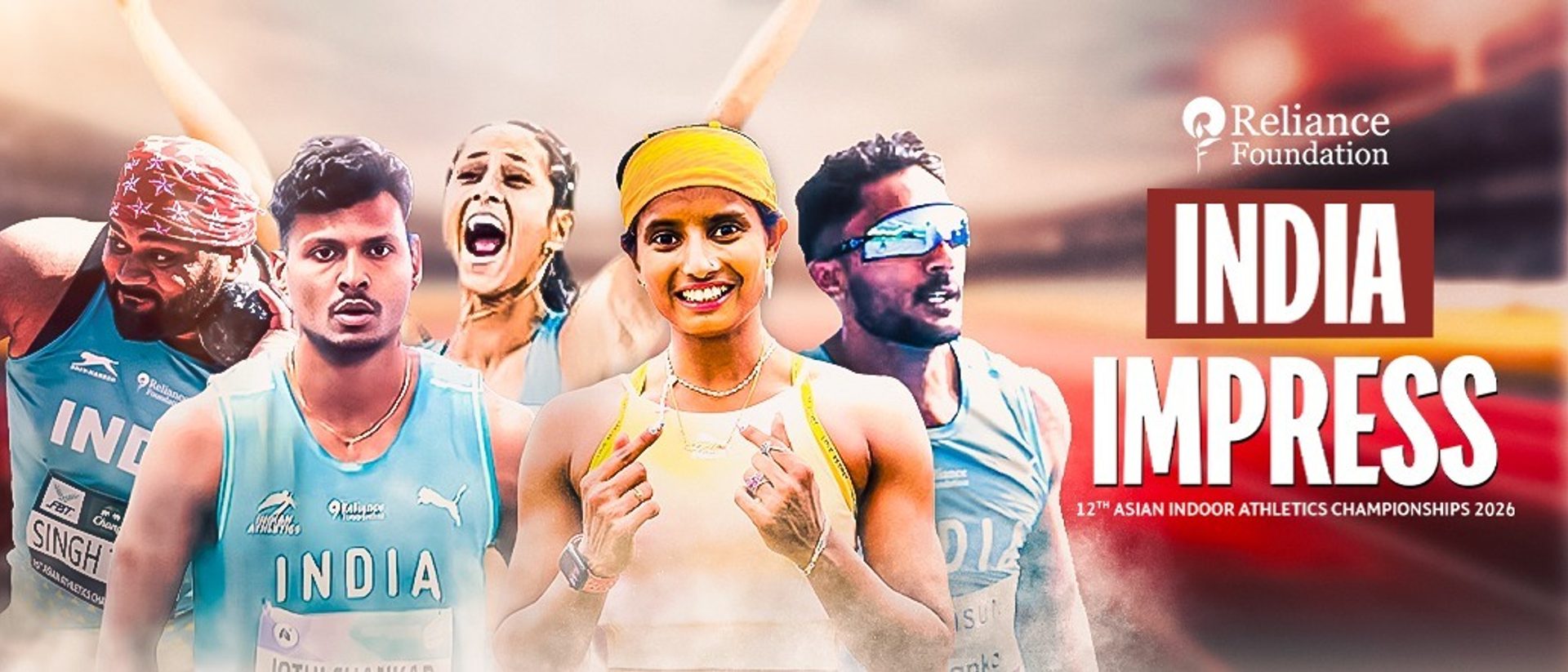 India impresses at the Asian Indoor Athletics 2026
