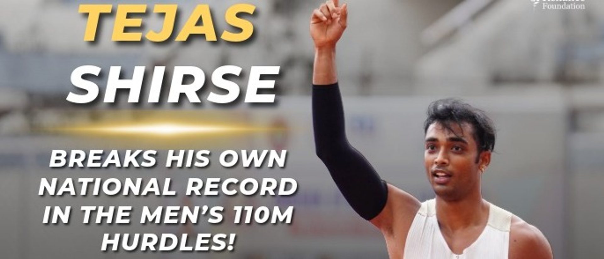 Reliance Foundation’s Tejas Shirse rewrites own national record, meets qualification mark for Asian Games