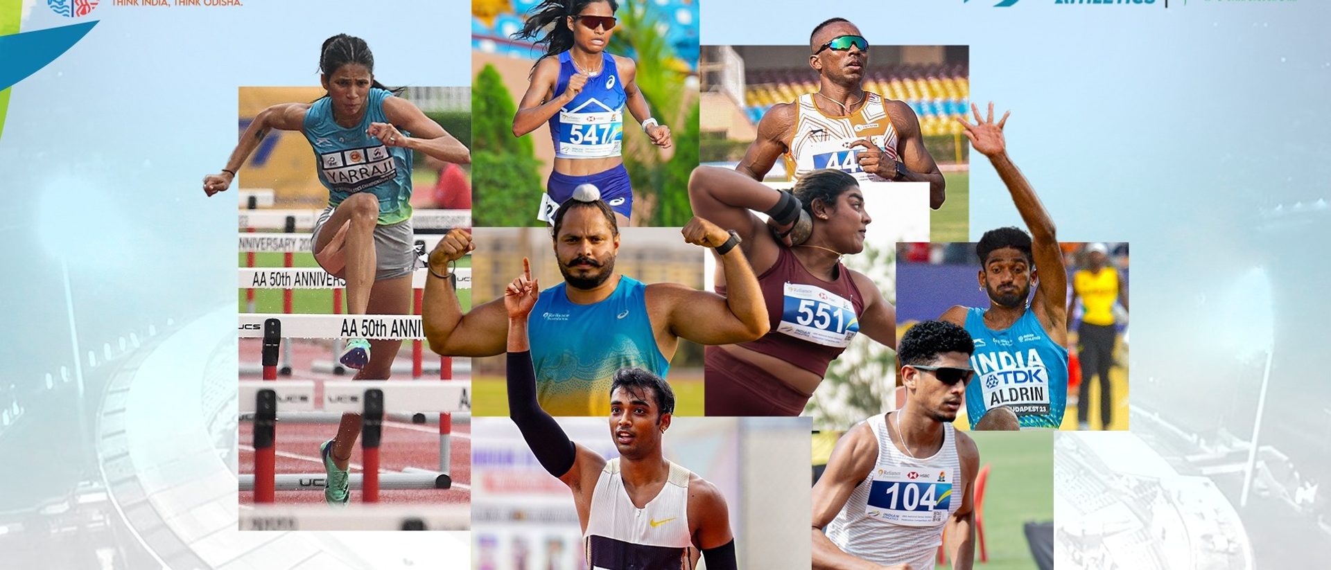 Reliance Foundation athletes target Asian Games berths at Inter State Athletics Championships 