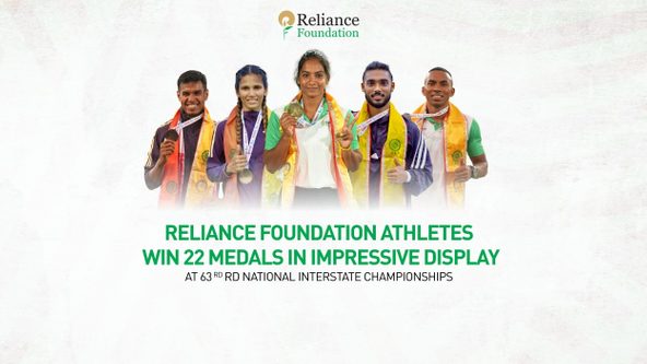 Reliance Foundation Athletes Win 22 Medals In Impressive Display At 63rd National Interstate Championships