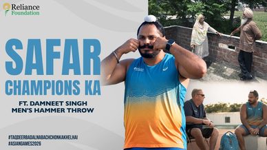 Damneet Singh: From Family Legacy to Hammer Throw Glory | Reliance Foundation Sports