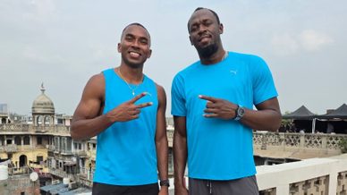 Animesh Kujur × Global Legend Usain Bolt - A Sprinting Story Powered by RF