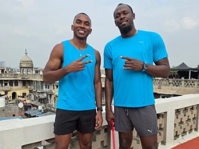 Animesh Kujur × Global Legend Usain Bolt - A Sprinting Story Powered by RF