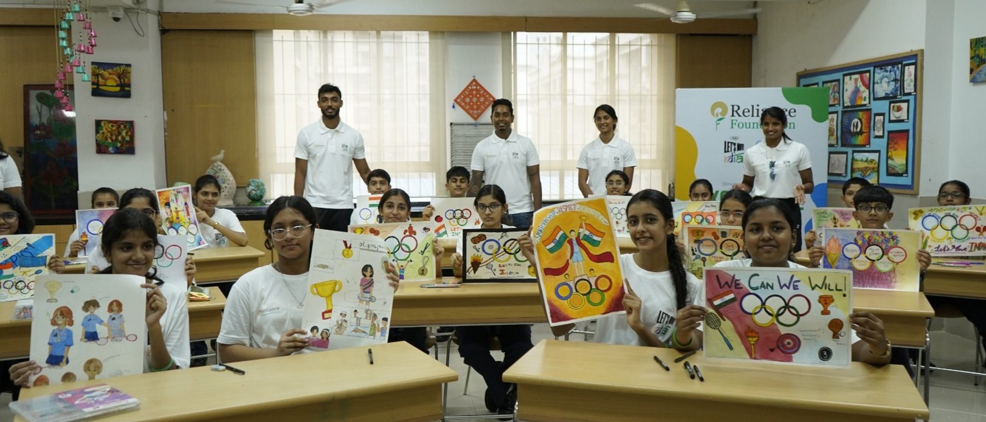 Reliance Foundation Celebrates Olympic Day 2025 with Olympians Deepika Kumari and Atanu Das and 1450 Children #Let’sMove +1, India!