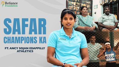Ancy Sojan: From an Autorickshaw Driver’s Daughter to the Asian Games | Reliance Foundation Sports