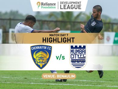 RF Development League Match Day 7, 11th May: Chennaiyin FC vs Mumbai City FC