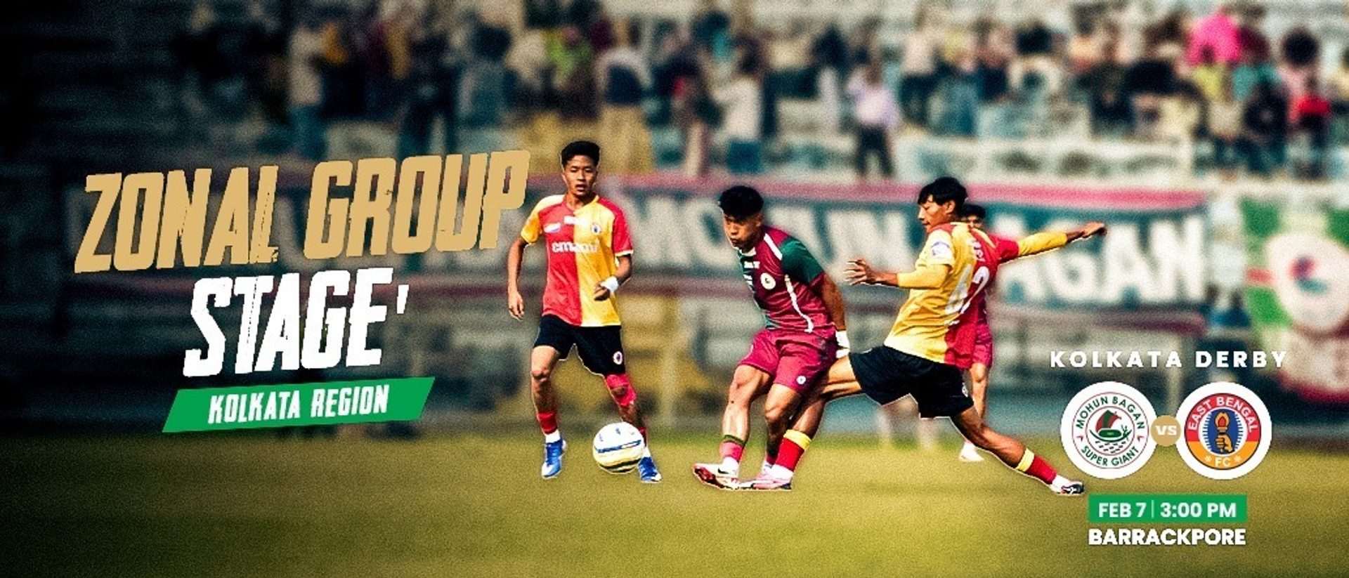 Zonal Group Stage : Mohun Bagan SG vs East Bengal FC | Live Stream | RFDL